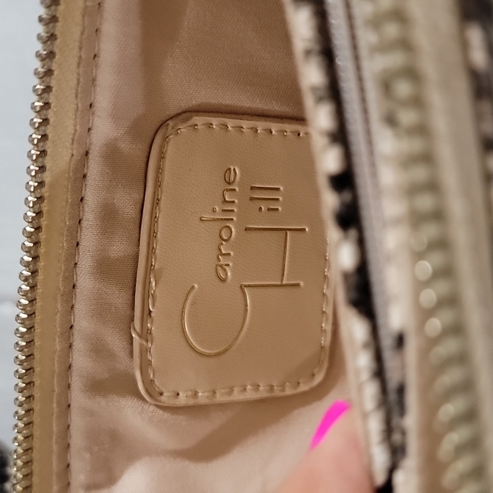 Snakeskin Pattern Crossbody Bag - Picture 4 of 8